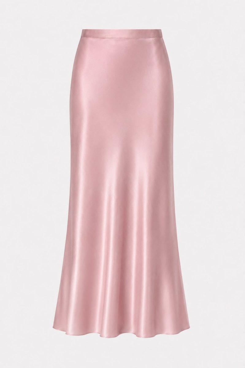 Satin Skirt - Pink - Layali Al Noor